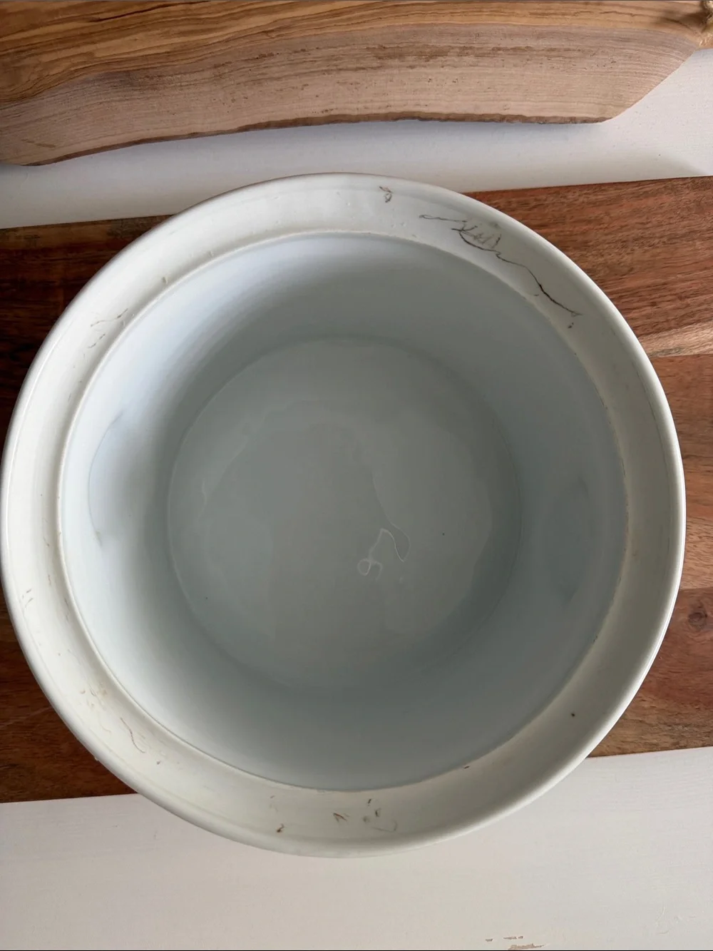 Vintage Louis Lourioux Porcelain Casserole Dish Le Faune Line Wild Flower No Lid